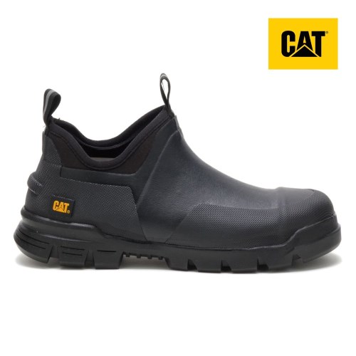 Caterpillar Stormers Steel Toe Werkschoenen Heren Zwart (CRGP.NL)